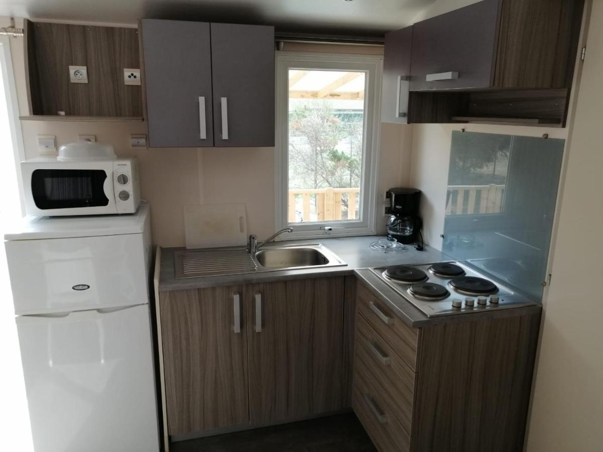Mobil Home Climatise Camping Novella Port-la-Nouvelle Eksteriør bilde