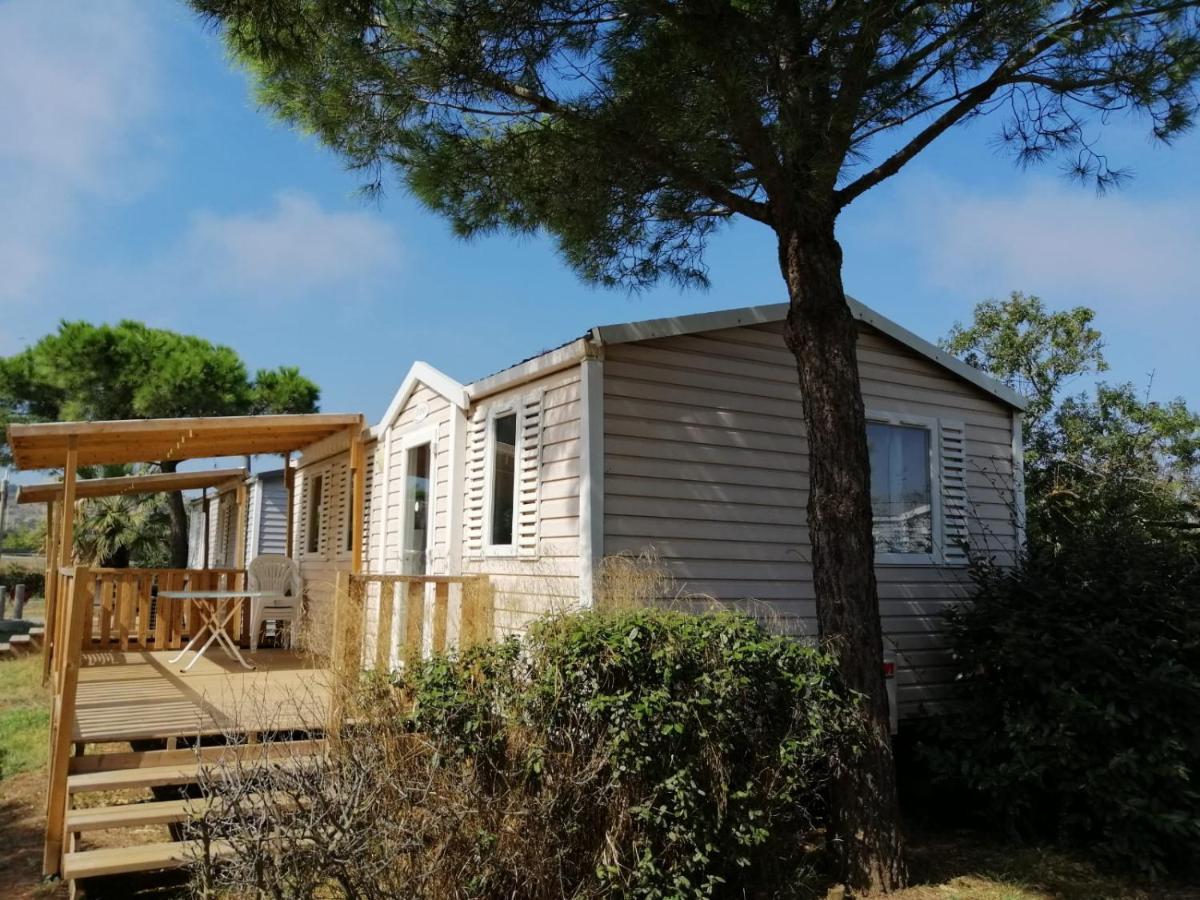 Mobil Home Climatise Camping Novella Port-la-Nouvelle Eksteriør bilde