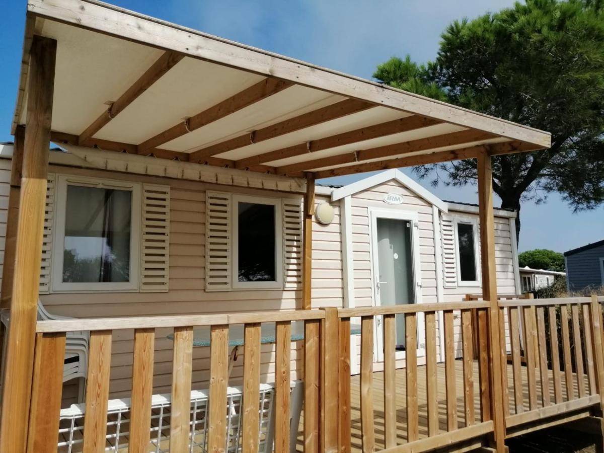 Mobil Home Climatise Camping Novella Port-la-Nouvelle Eksteriør bilde
