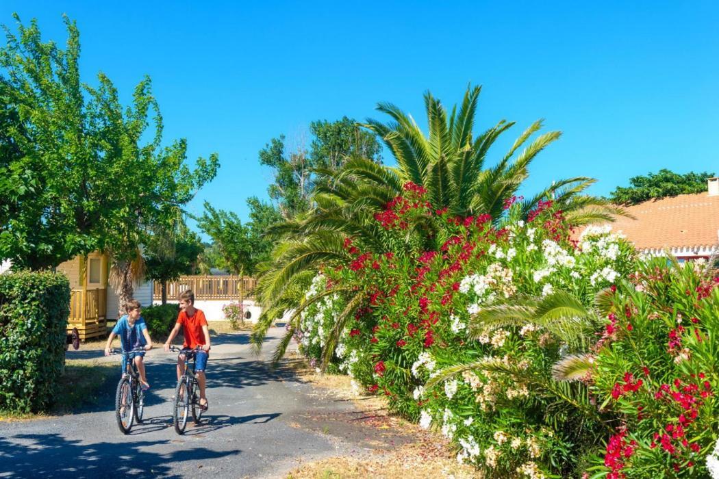 Mobil Home Climatise Camping Novella Port-la-Nouvelle Eksteriør bilde